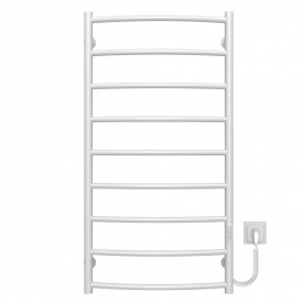 Полотенцесушитель электрический Классик П9 500х1000 Deffi Белый WD03 (C.DK.100.50.9.E.W.R.3)
