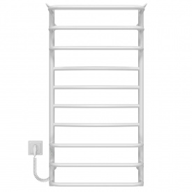 Полотенцесушитель электрический Юность П10 500х1000 Deffi Белый WD03 (C.YU.100.50.10.E.W.L.3)