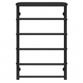 Полотенцесушитель водяной Стандарт с полкой П6 500х800 Deffi Черный (C.SP.70.50.5.B.B)