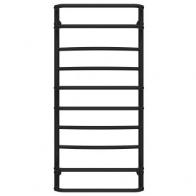 Полотенцесушитель водяной Аквамикс П10 500х1100 Deffi черный (C.AM.110.50.10.B.B)