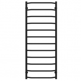 Полотенцесушитель водяной Трапеция П12 500х1300 Deffi Черный (C.TR.130.50.12.B.B)