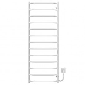Полотенцесушитель электрический Трапеция П13 500х1400 Deffi Белый WD03 (C.TR.140.50.13.E.W.R.3)