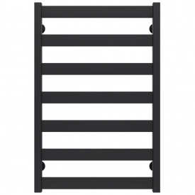 Полотенцесушитель водяной Silvia П7 500х800 Deffi Черный (A.SV.80.50.7.B.C)