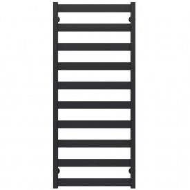 Полотенцесушитель водяной Silvia П10 500х1200 Deffi Черный (A.SV.120.50.10.B.B)