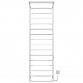 Полотенцесушитель электрический Трапеция с полкой П16 500х1700 Deffi Белый WD03 (C.TP.170.50.16.E.W.R.3)