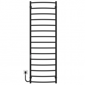 Полотенцесушитель электрический Классик П15 500х1600 Deffi Черный JD03 (C.DK.160.50.15.E.B.L.1)