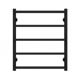 Полотенцесушитель водяной Ladder П5 500х600 Deffi Черный (C.LK.60.50.5.B.C)