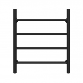 Полотенцесушитель водяной Орион П4 500х600 Deffi Черный (C.OR.60.50.4.B.B)