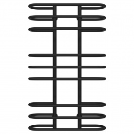 Полотенцесушитель водяной Британика П9 600х1000 Deffi Черный (C.BR.100.60.9.B.A)