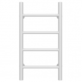 Рушникосушарка водяна Оріон П4 300х600 Deffi Білий (C.OR.60.30.4.W.A)