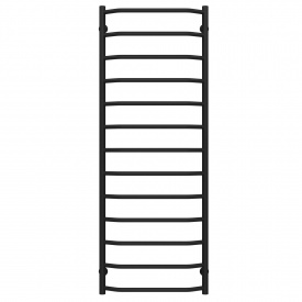 Полотенцесушитель водяной Трапеция П13 500х1400 Deffi Черный (C.TR.140.50.13.B.C)
