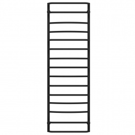 Полотенцесушитель водяной Аквамикс П15 500х1600 Deffi Черный (C.AM.160.50.15.B.C)