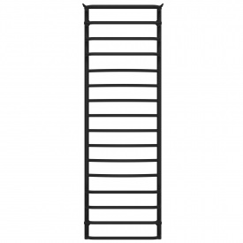 Полотенцесушитель водяной Юность П16 500х1600 Deffi Черный (C.YU.160.50.16.B.B)