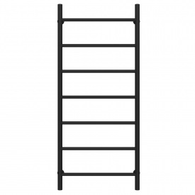 Полотенцесушитель водяной Орион П7 500х1200 Deffi Черный (C.OR.120.50.7.B.A)