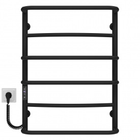 Рушникосушарка електрична Аквамікс П6 500х700 Deffi Чорний JD03 (C.AM.70.50.6.E.B.L.1)
