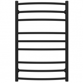 Полотенцесушитель водяной Классик Элит П9 600х800 Deffi Черный (C.KE.80.60.9.B.B)
