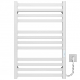 Полотенцесушитель электрический Magnus П12 600х800 Deffi Белый WD04 (A.MA.80.60.12.E.W.R.4)