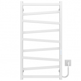 Полотенцесушитель электрический Alpha П9 500х1000 Deffi Белый WD04 (A.AL.100.50.9.E.W.R.4)