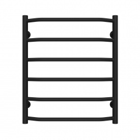 Полотенцесушитель водяной Трапеция П6 500х600 Deffi Черный (C.TR.60.50.6.B.C)