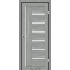 Міжкімнатні двері Хелена скло сатин 600х900х2000 мм 