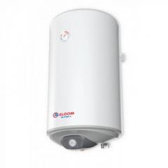 Водонагреватель электрический ELDOM EUREKA SLIM 2X0.8 KW WV05039D 50л вертикальный, сухой ТЭН 1,6кВт белый Шостка