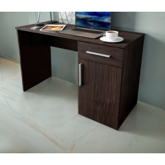 Стіл письмовий прямий Tobi Sho ST-0003 з тумбою 1200х760х500 Венге темний Курінь