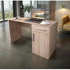 Стіл письмовий прямий Tobi Sho ST-0003 з тумбою 1200х760х500 Дуб сонома Лубни