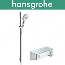 Термостатический смеситель Hansgrohe (art 27027400) для душа, Shower Tablet Select, Белый
