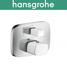 Термостатический смеситель Hansgrohe (art 15775400) для душа, PuraVida, Хром