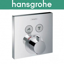 Термостатический смеситель Hansgrohe (art 15763000) для душа на 2 функции, Shower Select, Хром