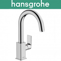 Смеситель Hansgrohe (art 71564000) для раковины однорычажный с сливной гарнитурой, Vernis Shape, Хром Балаклея