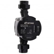 Насос циркуляционный энергосберегающий Optima PRIME UPMH 25-60AUTO 50Вт 3,5 м3/ч 180 мм с гайками