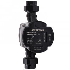 Насос циркуляционный энергосберегающий Optima PRIME UPMH 25-60AUTO 50Вт 3,5 м3/ч 180 мм с гайками Чернівці