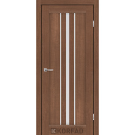 Міжкімнатні двері Алегро чорне скло 600х900х2000 мм 