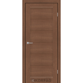 Міжкімнатні двері Авалон чорне скло 600х900х2000 мм 