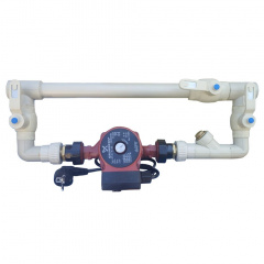 Байпас PPR полипропиленовый Evci 32 для отопления с насосом Grundfos 25/60-180 (кран с латунным шаром) Запоріжжя