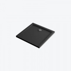 Душевой поддон Excellent Forma X 900×900 низкий квадратный, черный Чернівці