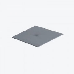 Душевой поддон Excellent Arda 900×900 низкий квадратный, серый Черкаси