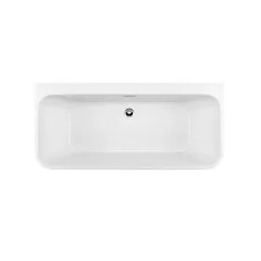 Ванна отдельностоящая Excellent Lila 1700x750 пристенная прямоугольная белая (WAEX.LIL2.170.WHP) Ірпінь