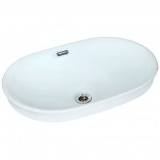 Раковина JAQUAR Solo 600x400 овальная белая