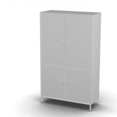 Шафа медична двостулкова з сейфами ШМ-2м Бородянка