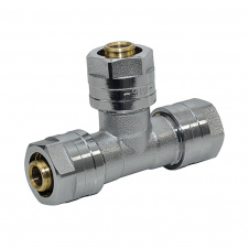 Тройник Raftec 1/2" 16мм (TR-161616)
