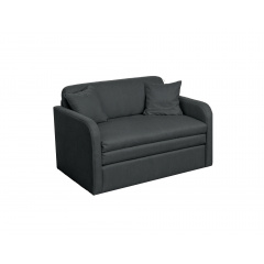 Диван-кресло Tobi Sho Юниор-1.0 раскладной мягкий для кухни велюр Magic Dark Grey, 1180х800х800 мм Нововолынск