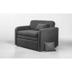 Диван Tobi Sho Юніор-1.4 розкладний м'який для вітальні рогожка Grey/08, 1580х800х800 мм Куп'янськ