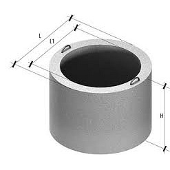 Кільце каналізаційне бетонне, подовжувач горловини КС 7.7