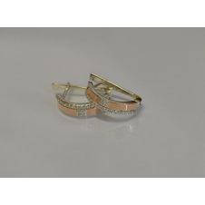 Серьги из серебра Sil 121s Прозрачный (Sil-862)