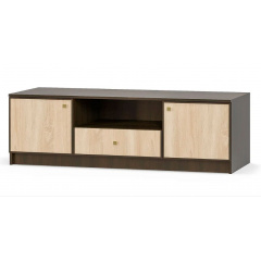 Тумба Мебель Сервис Фантазия ТВ 150 Венге темный + Дуб самоа (wyc43a) Киев