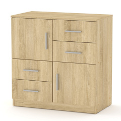Комод Компанит 2+4 Дуб сонома (84х45х85 см) Чернигов