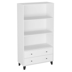 Шкаф книжный Компанит КШ-26 Нимфея альба 90х40х170 см Киев