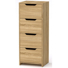 Комод С Компанит Дуб сонома (48х42х123,2 см) Коростень